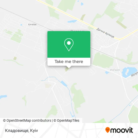 Кладовище map