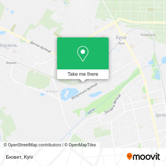 Карта Бювет