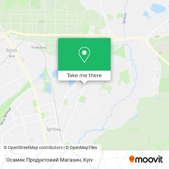 Осамек Продуктовий Магазин map