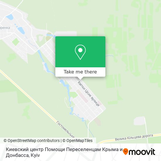 Киевский центр Помощи Переселенцам Крыма и Донбасса map