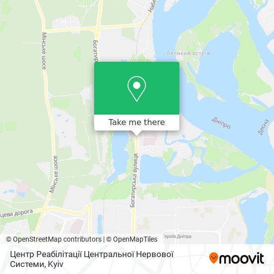 Центр Реабілітації Центральної Нервової Системи map