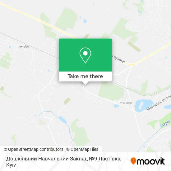 Дошкільний Навчальний Заклад №9 Ластівка map