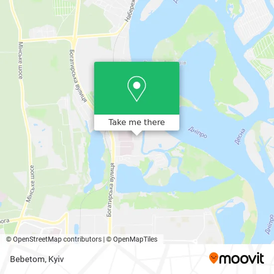 Карта Bebetom
