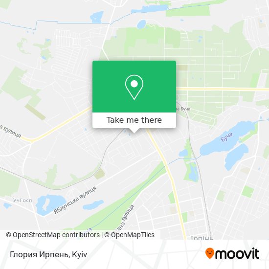 Глория Ирпень map