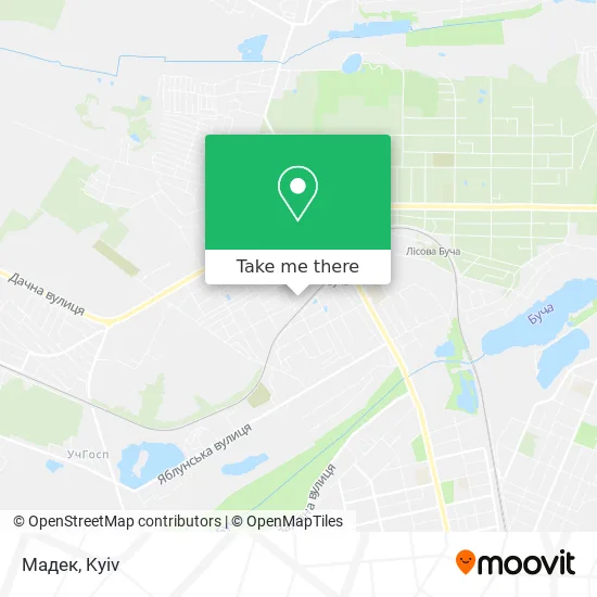Мадек map