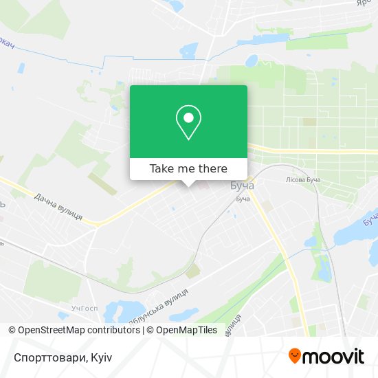 Спорттовари map