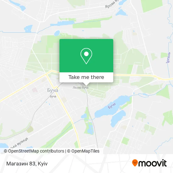 Карта Магазин 83