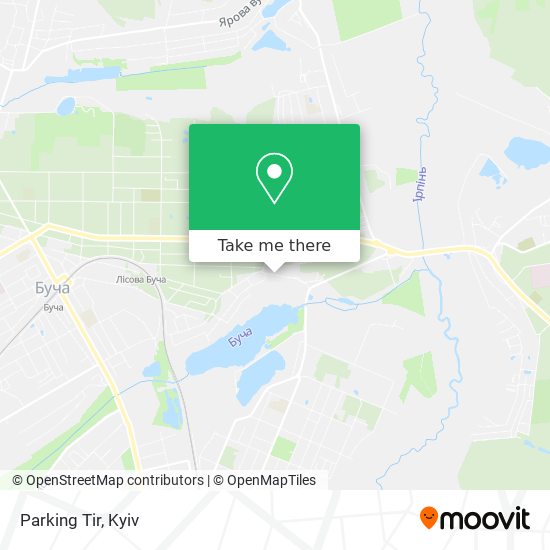 Parking Tir map