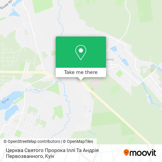 Церква Святого Пророка Іллі Та Андрія Первозванного map