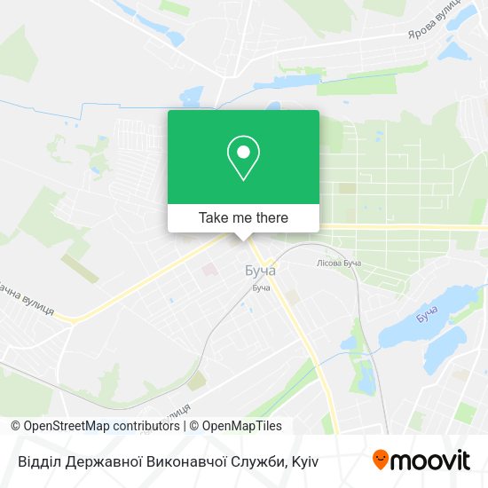 Карта Відділ Державної Виконавчої Служби