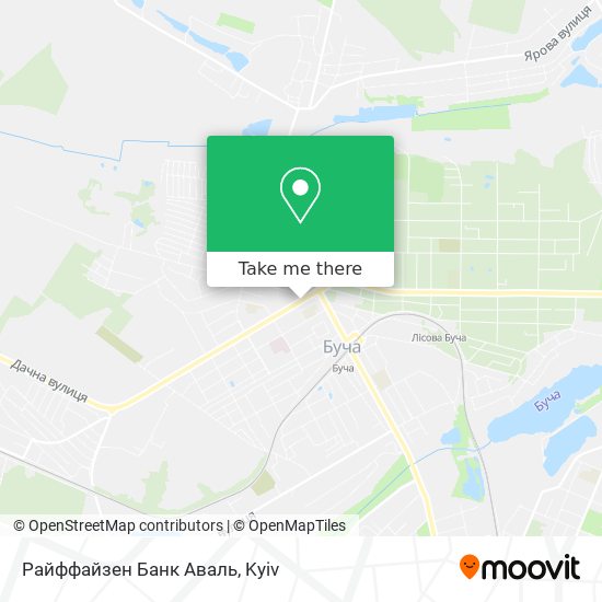 Райффайзен Банк Аваль map