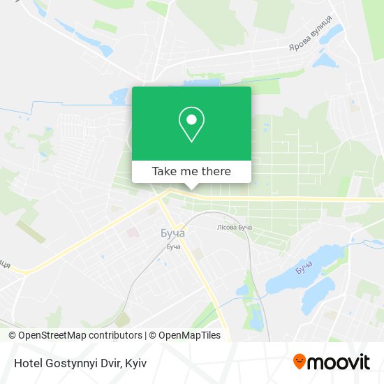 Hotel Gostynnyi Dvir map