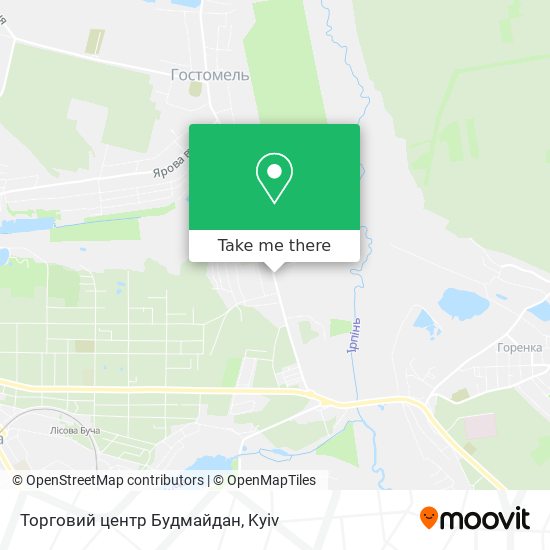 Торговий центр Будмайдан map