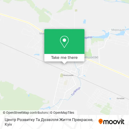 Карта Центр Розвитку Та Дозвілля Життя Прекрасне