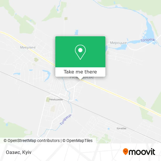Карта Оазис