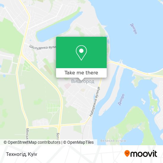 Техногід map