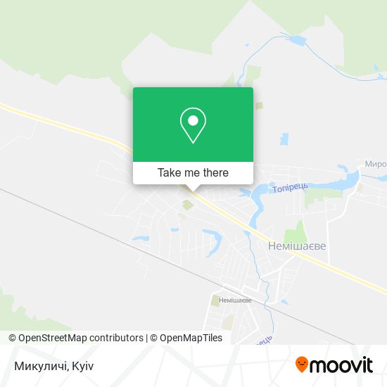 Микуличі map