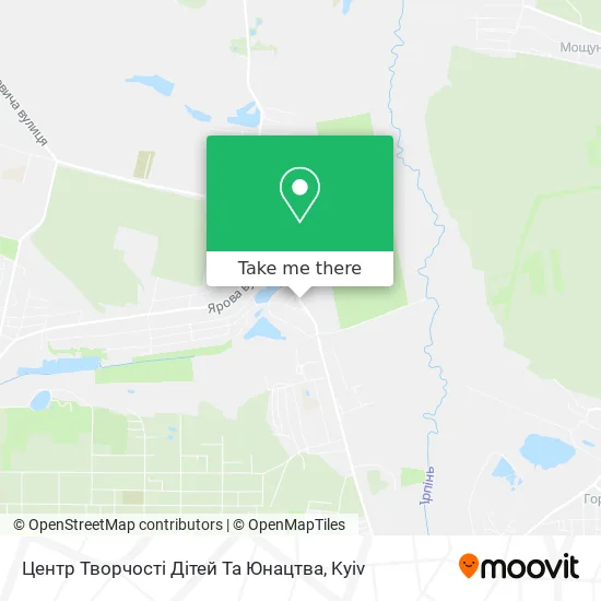Центр Творчості Дітей Та Юнацтва map