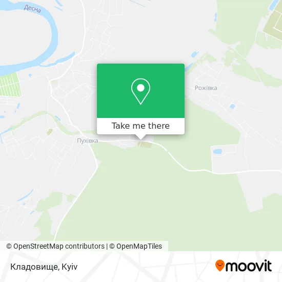 Кладовище map