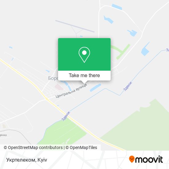 Карта Укртелеком