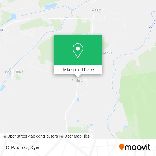 С. Раківка map