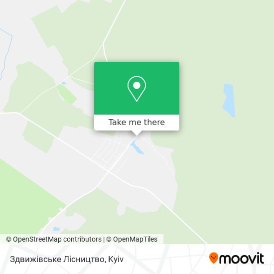 Здвижівське Лісництво map