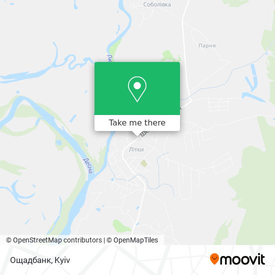 Ощадбанк map