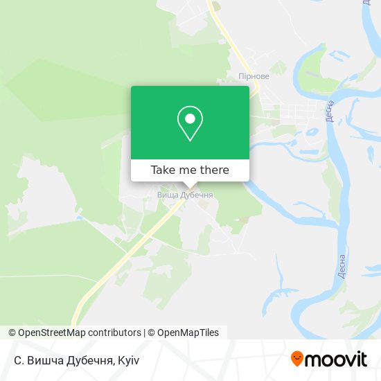 С. Вишча Дубечня map