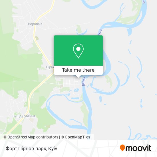 Форт Пірнов парк map