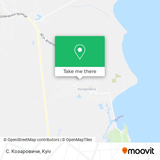 С. Козаровичи map