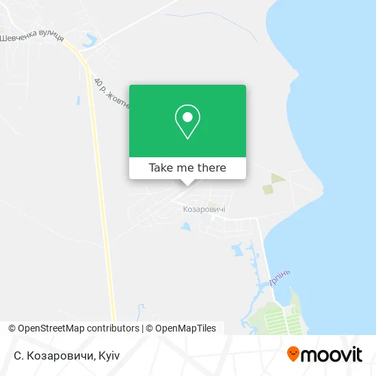 С. Козаровичи map