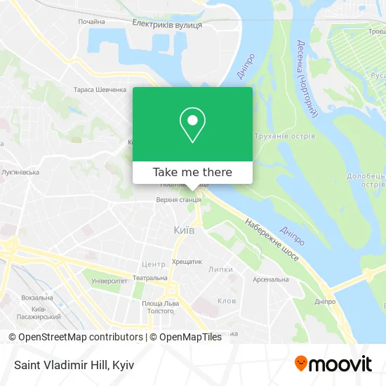 Карта Saint Vladimir Hill