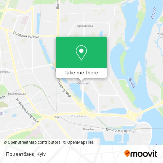 Приватбанк map