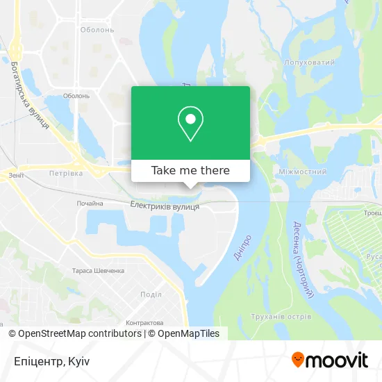 Епіцентр map