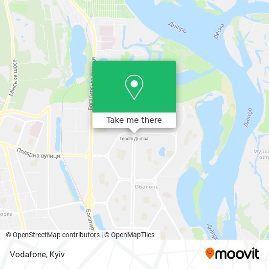 Vodafone map