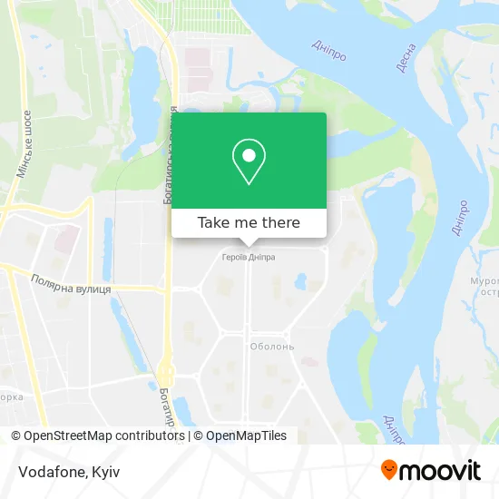 Карта Vodafone