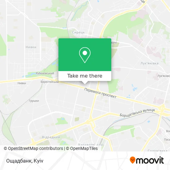 Карта Ощадбанк
