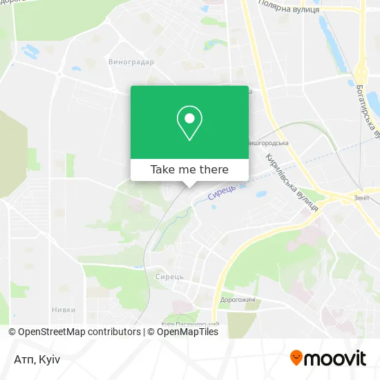 Карта Атп