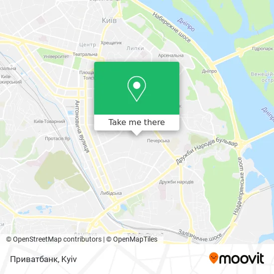 Приватбанк map