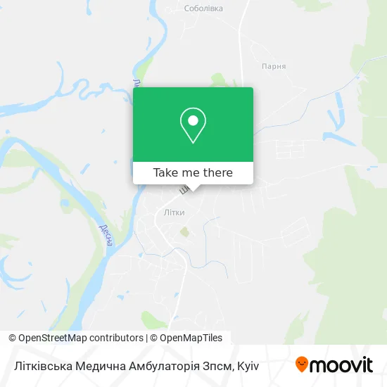 Літківська Медична Амбулаторія Зпсм map