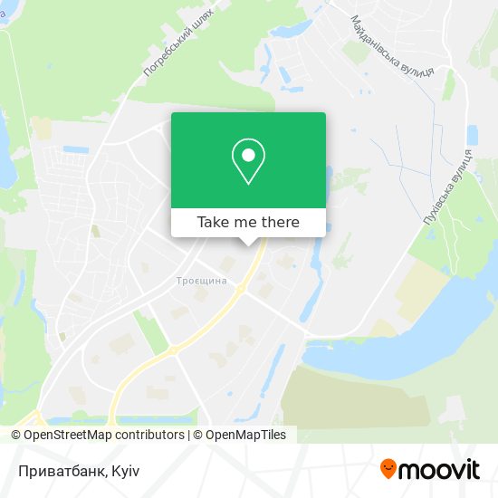 Приватбанк map