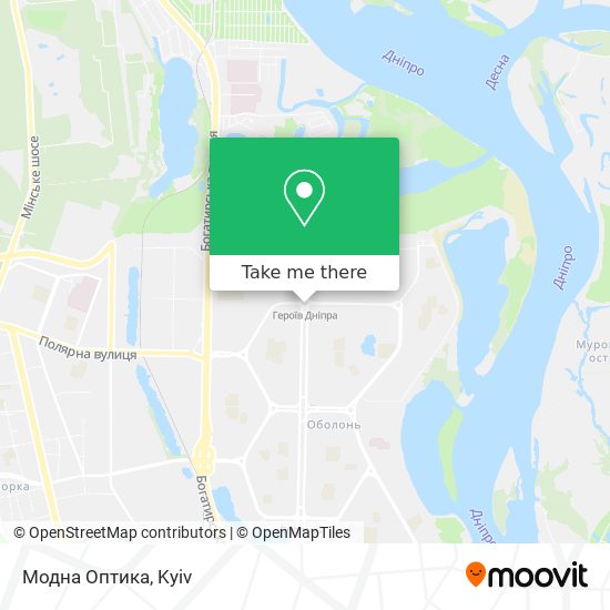 Модна Оптика map