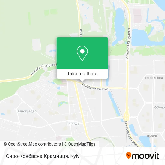 Сиро-Ковбасна Крамниця map