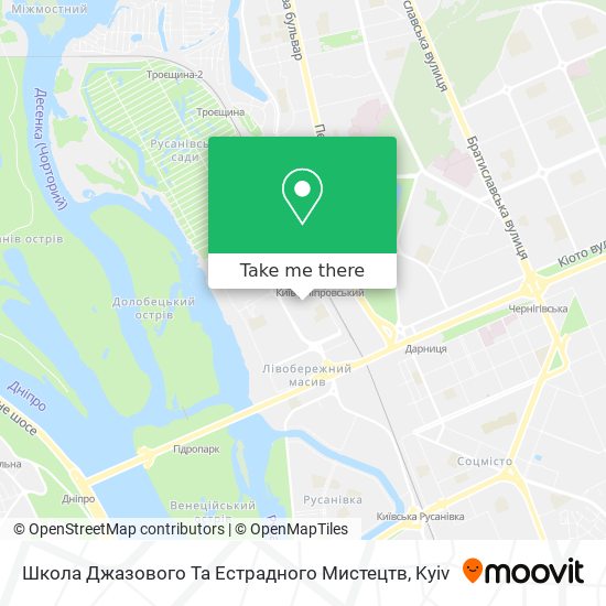 Школа Джазового Та Естрадного Мистецтв map