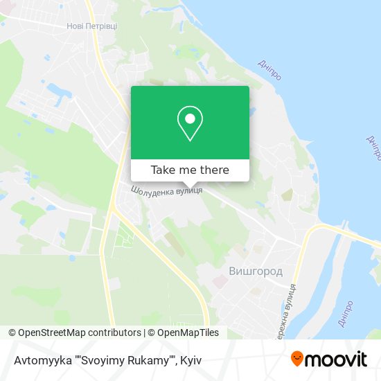 Avtomyyka ""Svoyimy Rukamy"" map