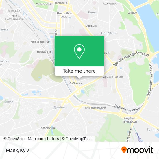 Маяк map