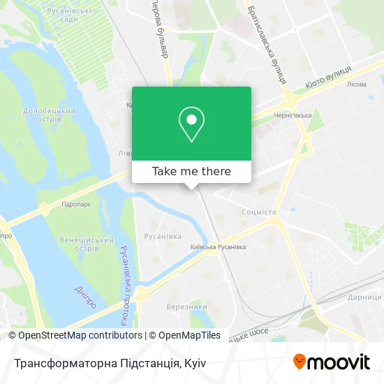 Трансформаторна Підстанція map