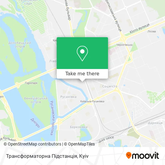 Трансформаторна Підстанція map