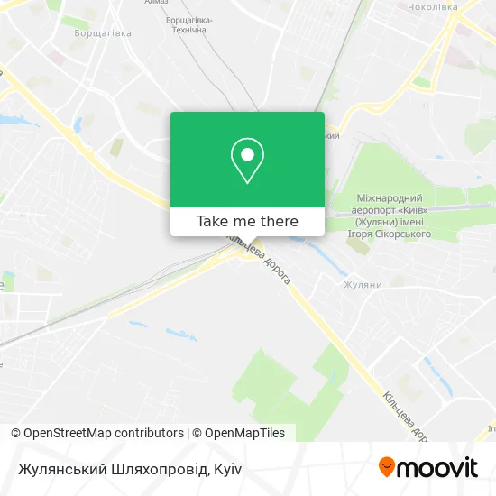Жулянський Шляхопровід map