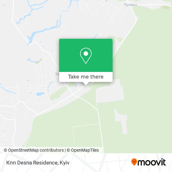 Кпп Desna Residence map